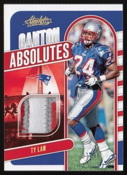2024  Absolute Canton Absolute Jerseys Gold Ty Law