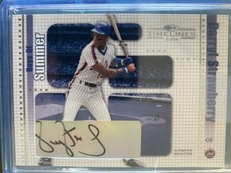 2004  Donruss timelines boys of summer  strawberry