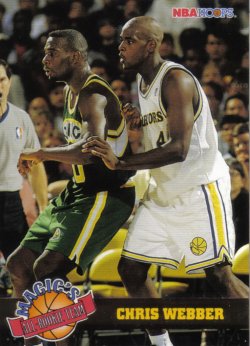 1993-94  Hoops Magics All-Rookies Chris Webber
