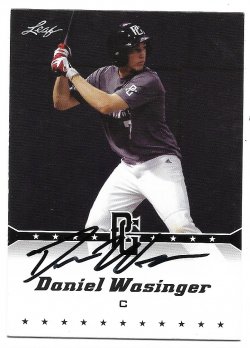 2021 Leaf Perfect Game TTM Daniel Wasinger 5/23/25