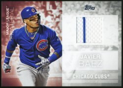 2020 Topps Major League Material Javier Baez
