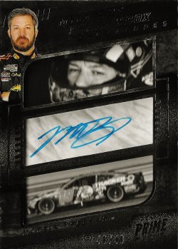 2023 Panini Prime Racing Midnight Signatures Martin Truex Jr