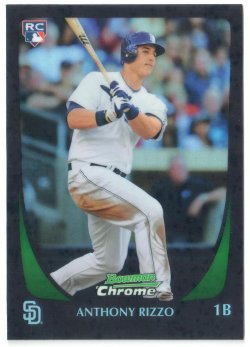 2011 Bowman Chrome Draft Refractor Anthony Rizzo