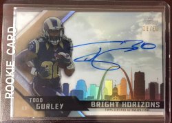 2015 Topps Certified  Todd Gurley 2015 Bright Horizons Rookie Auto