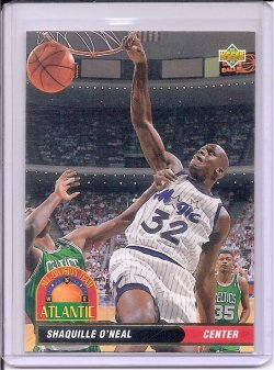1992  Upper Deck All Division Team #AD1 Shaquille Oneal
