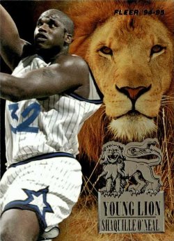1994-95 Fleer Young Lions Shaquille ONeal