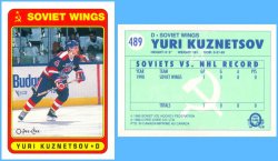 1990-91 O-Pee-Chee  Yuri Kuznetsov