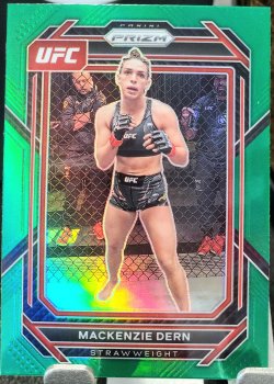 2023 Panini Prizm UFC Mackenzie Dern Green Prizm