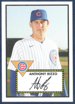 2020 Topps Cubs Season Ticket Holder Anthony Rizzo