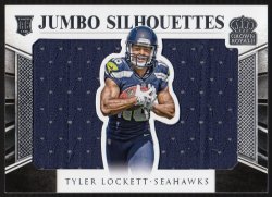 2015 Crown Royale Jumbo Silhouettes Tyler Lockett