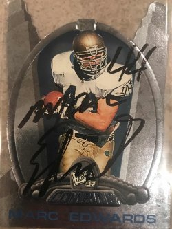 1997 Press Pass  Marc Edwards Combine 35