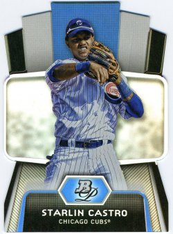 2012 Bowman Platinum Cutting Edge Stars Starlin Castro