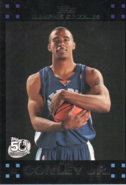 2007 Topps  Black Mike Conley Jr. Rookie