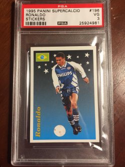 1995 Panini Supercalcio Stickers #196 Ronaldo