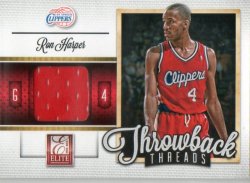 2012 Panini Elite Ron Harper Throwback Threads