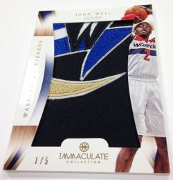 2012-13 Panini Immaculate John Wall Jumbo Patch