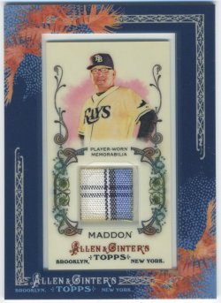 2011 Topps Allen & Ginter Framed Mini Relics Joe Maddon