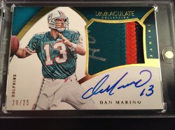 Dan Marino Miami Dolphins Autographed 2015 Topps Supreme