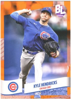 2024 Topps Big League Electric Orange  Kyle Hendricks