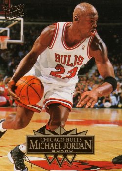 1995 Fleer Ultra Michael Jordan Base Card