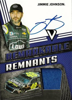 2018 Panini Victory Lane Racing (firesuit) Jimmie Johnson