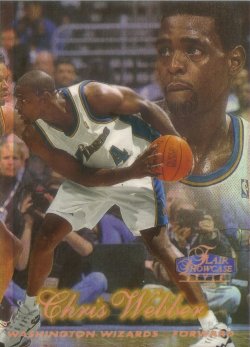 1997-98 Fleer Flair Showcase Row 2 Chris Webber
