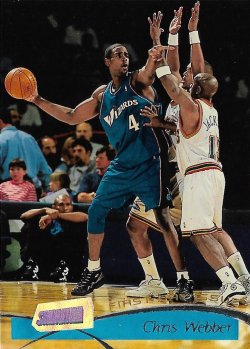 1997-98  Stadium Club First Day Issue Chris Webber