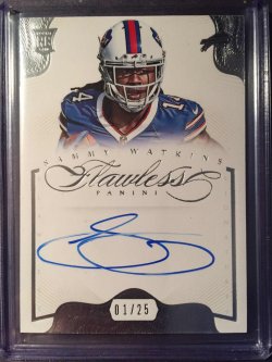 2014 Panini Flawless #3 Sammy Watkins "Rookie Autographs" (01/25)