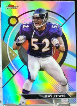 2023 Topps Composite Finest Football Ray Lewis Refractor