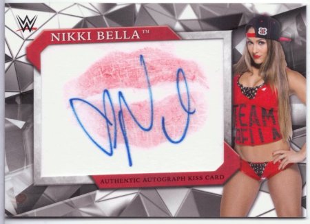 FS: WWE Kiss Autograph Nikki Maryse Carmella - Blowout Cards Forums