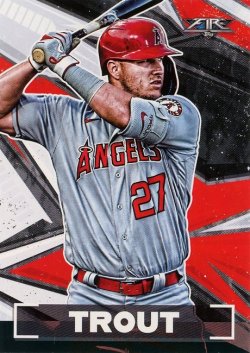 2021 Topps Fire Mike Trout