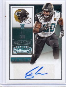 2015 Panini Contenders AJ Cann