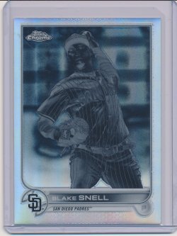    Blake Snell 2022 Topps Chrome Negative Refractor
