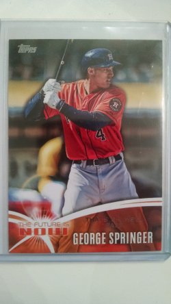2014 Topps The Future is Now  George Springer FN-GS3