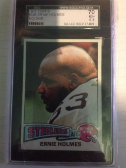 1975 Topps  Ernie Holmes rookie