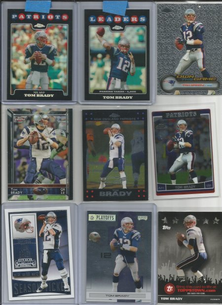 Tom Brady Lot + Other Patriots For Sale - Blowout Cards Forums