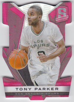 2013-14 Panini Spectra Tony Parker Red Die-Cut