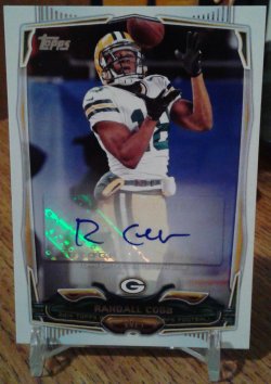 2014 Topps Randall Cobb Veteran Autograph