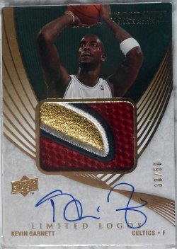 Upper Deck Exquisite Kevin Garnett
