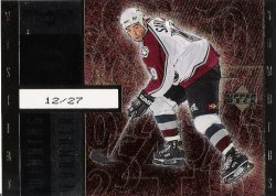1998-1999 Upper Deck Black Diamond Joe Sakic Winning Formula