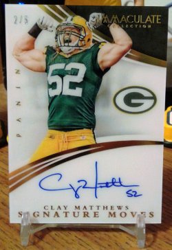 2015 Panini Immaculate Collection Signature Moves