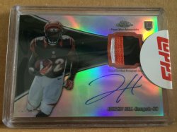 2014 Topps Chrome Jeremy Hill Rookie Patch Autograph