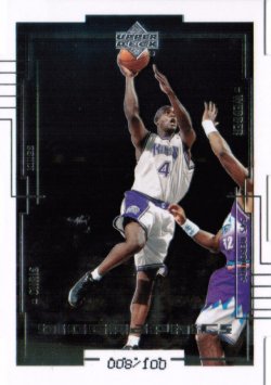 1999-00 Upper Deck BioGraphics Level 1 Chris Webber #ed 8/100