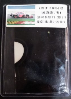 2006  Piece of Sheet Metal Elliott Sadler