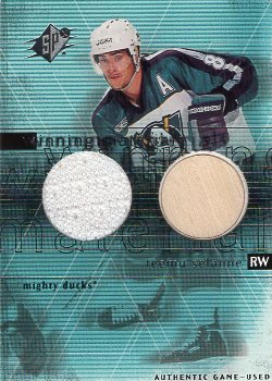 2000/01  SPx Winning Materials Selanne