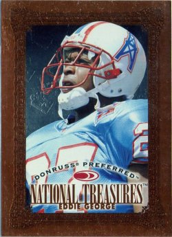 Terrell Owens Leather & Laces Football Card –