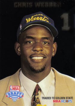 1993-94  Hoops Draft Redemption Chris Webber