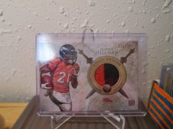 2012 Topps Valor Ronnie Hillman 2 Color Patch