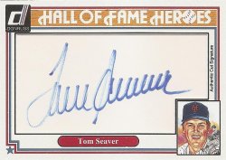2015  Custom Hall of Fame Heroes Autographs Tom Seaver