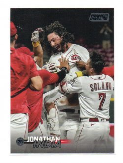 2023 Topps Stadium Club Black Foil Jonathan India